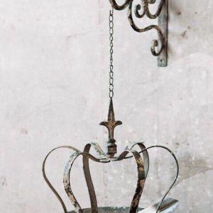 Handmade Iron Birdfeeder | Candle Holder