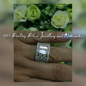 Real Sterling Silver 925 Ring R903
