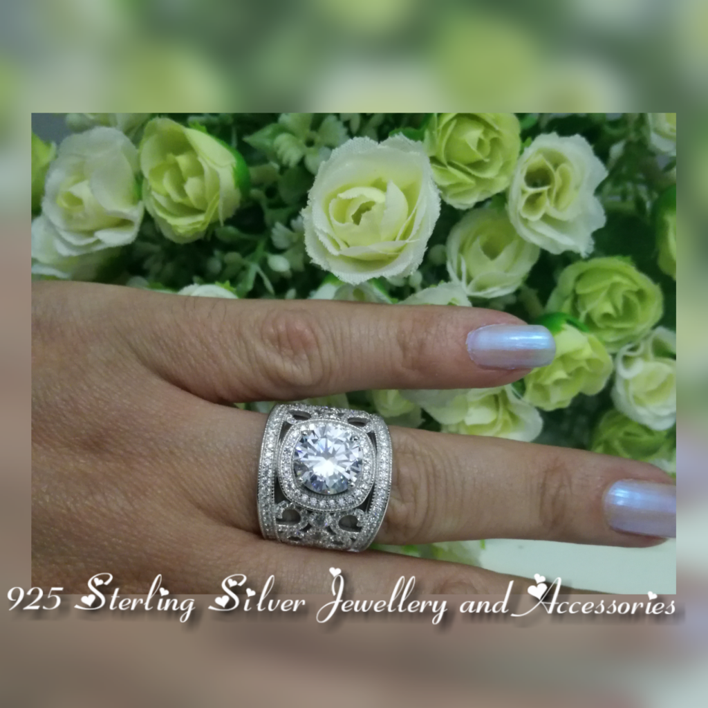 Sterling Silver Ring RR907