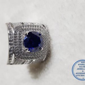 ShowStopper 925 Sterling Silver Ring  Price Excludes Nominal Door-to-door Delivery fee