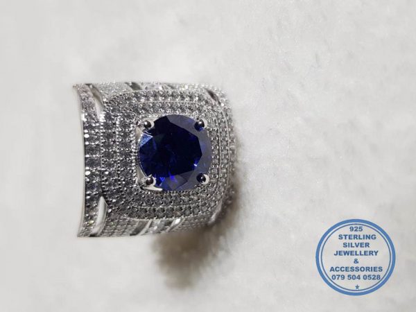 ShowStopper 925 Sterling Silver Ring  Price Excludes Nominal Door-to-door Delivery fee