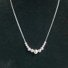 925 sterling Silver chain necklace with ball detail  - Showstopper  - Stunning!! Price per 1 necklace with ball detail Price includes chain and balls per photo 45 cm chain All prices excludes national nominal door-to-door delivery fee