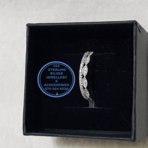 925 Sterling Silver Ring  - stack ring - wedding band  - you choose. The more the merrier - Stunning detail double band as 1 ring