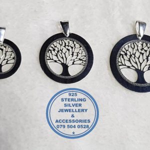925 sterling Silver Pendant - Tree of life 3 sizes available. Excludes chain