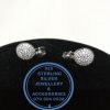 925 Sterling Silver Earring - detailed cubic stud - 1 pair Prices Excludes National delivery to your door at a nominal fee.
