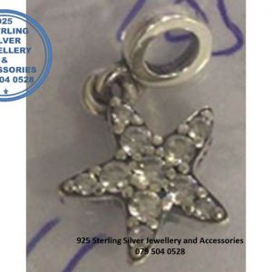 Starfish Sterling Silver Earring Charm