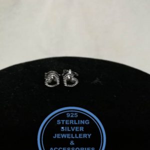 925 Sterling Silver Earring - Sterling Silver Heart Studs  - Earrings   - 1 pair  Prices Excludes National delivery to your door at a nominal fee.