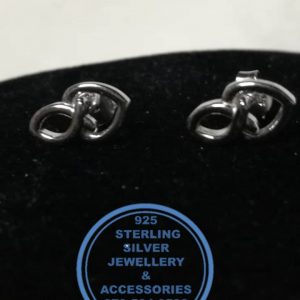 925 Sterling Silver Earring - Infinate  Love studs - 1 pair Prices Excludes National delivery to your door at a nominal fee.