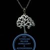 Family Tree Pendant Sterling Silver