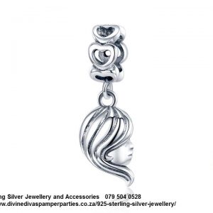 925 Sterling Silver Mother Charm Frozen Mother & Daughter Charms  - 2 available. Sold individually. Pandora Compatible