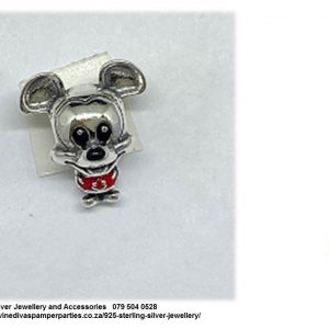 925 Sterling Silver Baby Mickey Mouse   Charm Bead. Pandora Compatible 