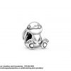 925 Sterling Silver Cute The  Rabbit Charm Bead. Pandora Compatible. Bunny