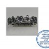 "925 Sterling Silver Cubic CZ Stackable Daisy Flower Ring"