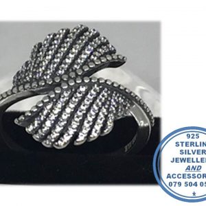 925 Sterling Silver Dramatic Showstopper Phoenix Ring.