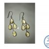 "925 Sterling Silver Chandelier Citrine Earrings"