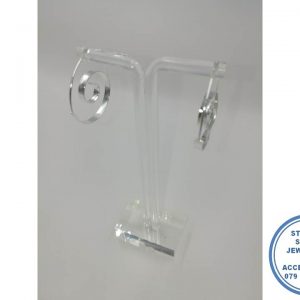 925 Sterling Silver Designers Spiral Large Trendy Earrings