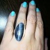 925 Sterling Silver Large Asemetric shape Solid Silver Statement Ring