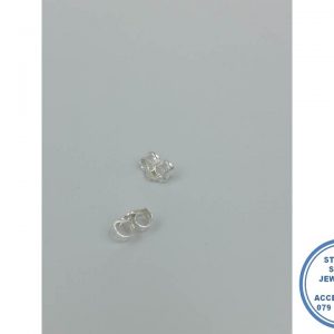 925 Sterling Silver Butterflies for studs 1 pair