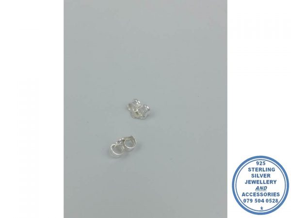 925 Sterling Silver Butterflies for studs 1 pair