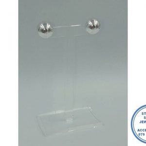925 Sterling Silver Ball Dome Studs 16mm