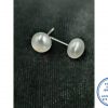 "925 Sterling Silver Fresh Water Pearl Stud Earring 6mm "