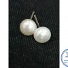 "925 Sterling Silver Fresh Water Pearl 8mm Stud Earring"