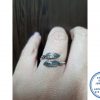 925 Sterling Silver Feather Stack Ring 